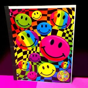 Lisa Frank Groovy Theme Book 10.5”x8.5”